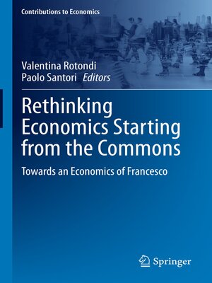 cover image of Rethinking Economics Starting from the Commons
